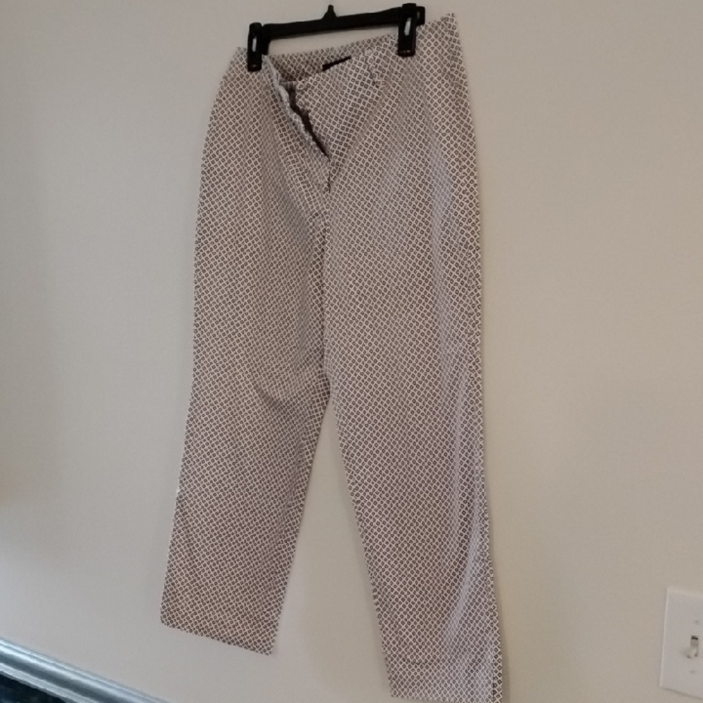 Talbots Geometric Print Pants